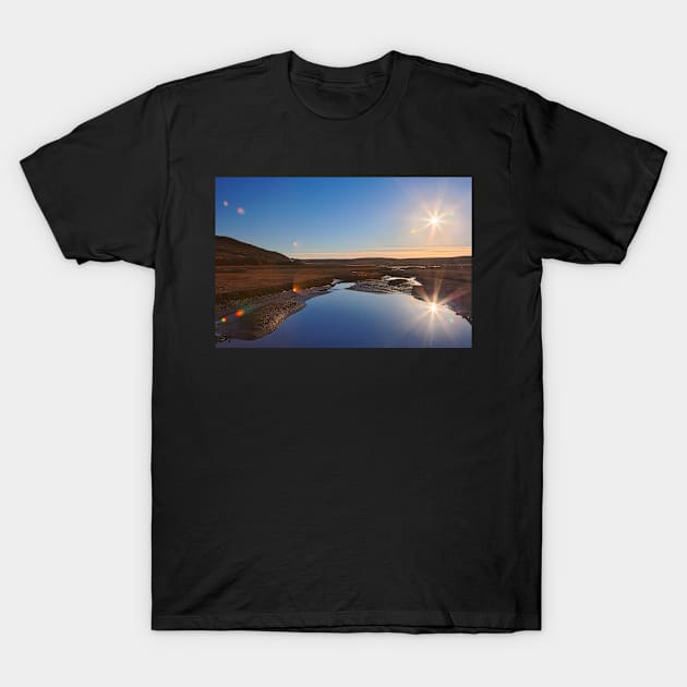 Twin Suns of Point Reyes T-Shirt by somadjinn